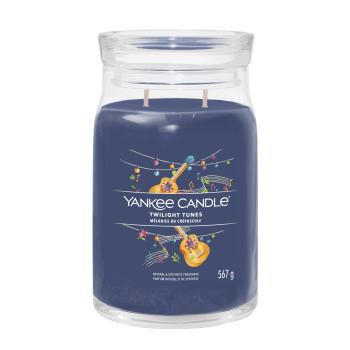 Yankee Candle Signature 567g - Twilight Tunes - Duftkerze großes Glas